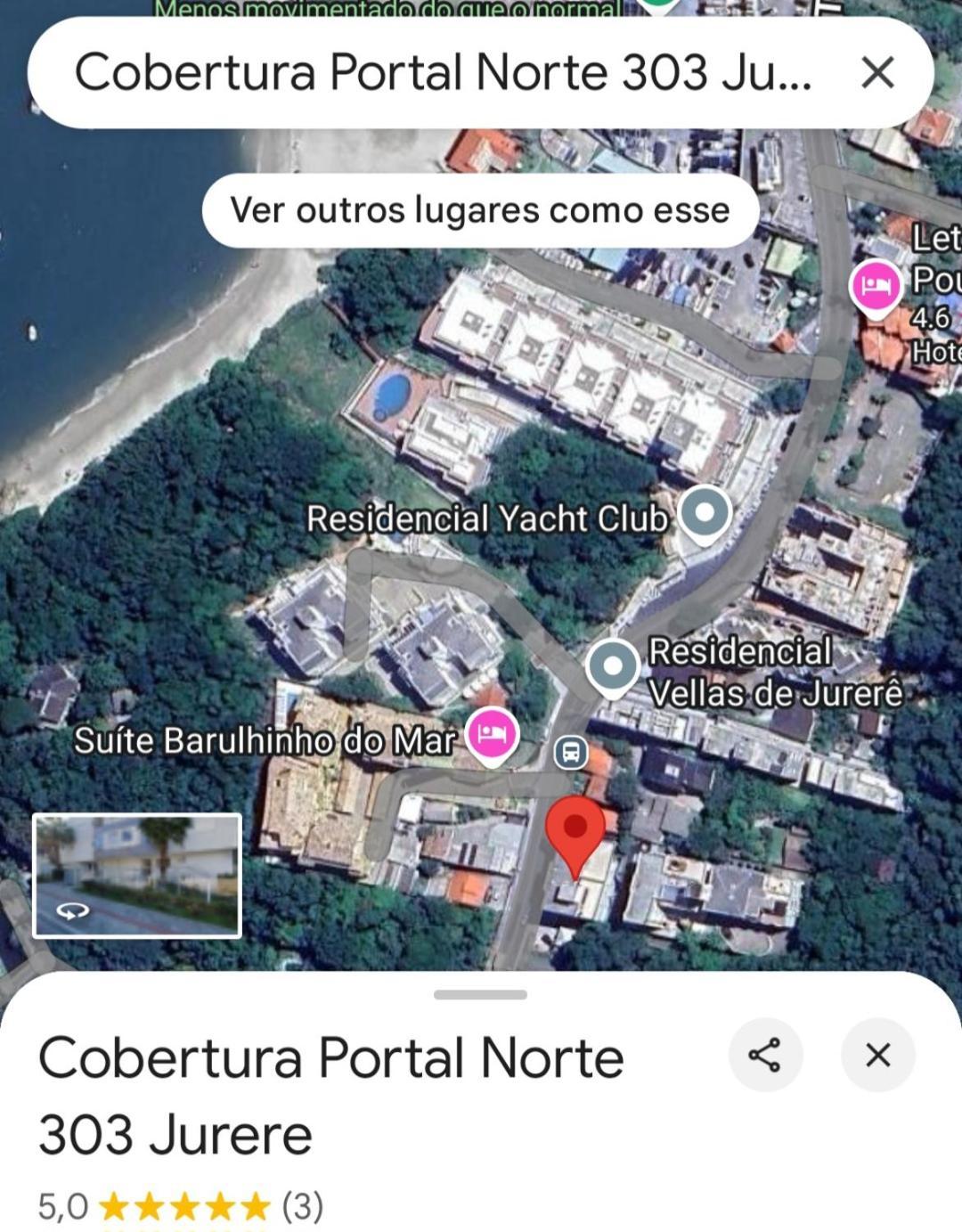 Jurere Cobertura 400M Do Mar Vista Linda Apartment Florianópolis Екстериор снимка